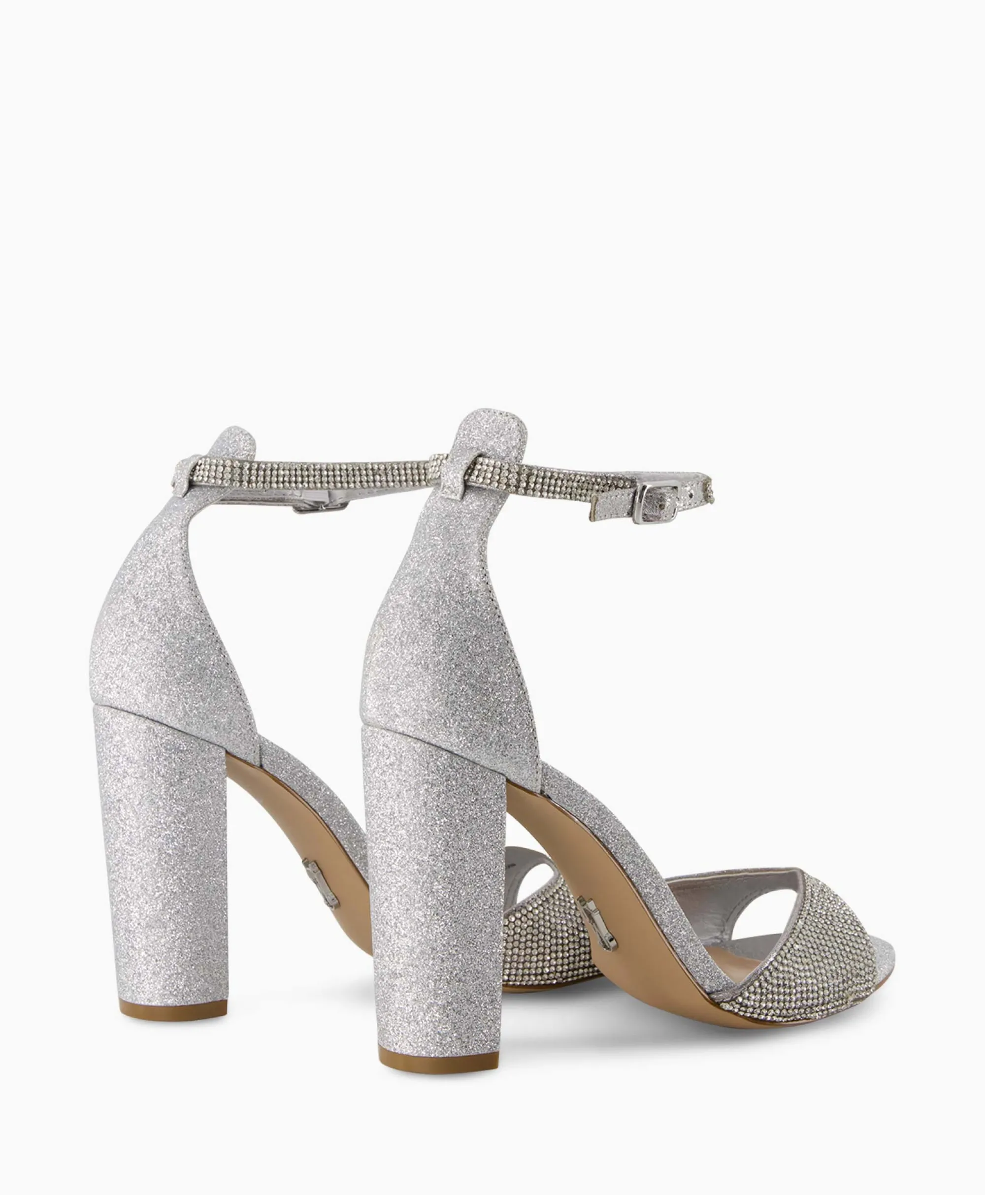 Steve Madden Sandaal Met Hak Capsule-R Zilver*Dames Sandalen