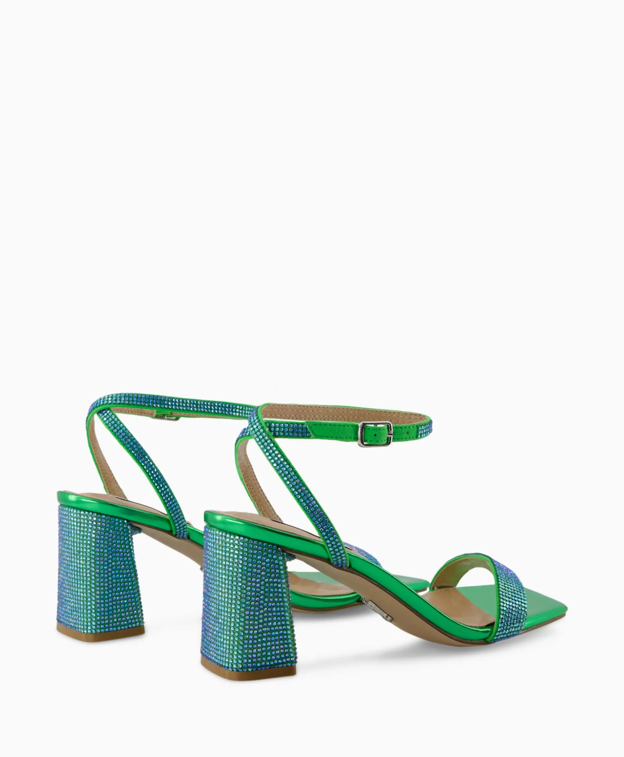 Steve Madden Sandaal Met Hak Luxe-R Blauw*Dames Sandalen