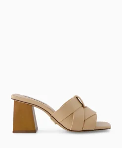 Steve Madden Sandaal Met Hak Amsterdam Beige*Dames Sandalen