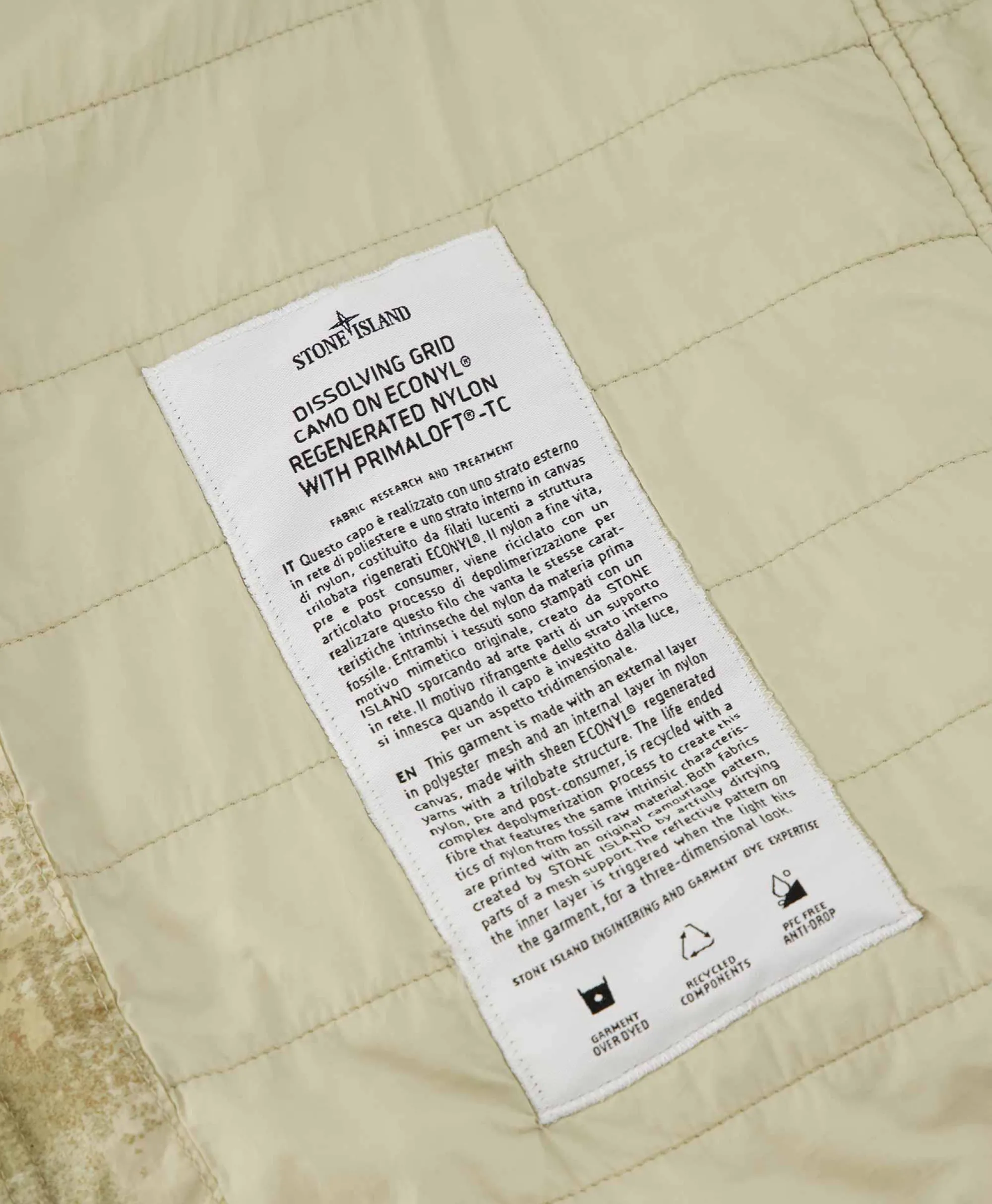 Stone Island Bodywarmer G06E1 Groen*Heren Jassen