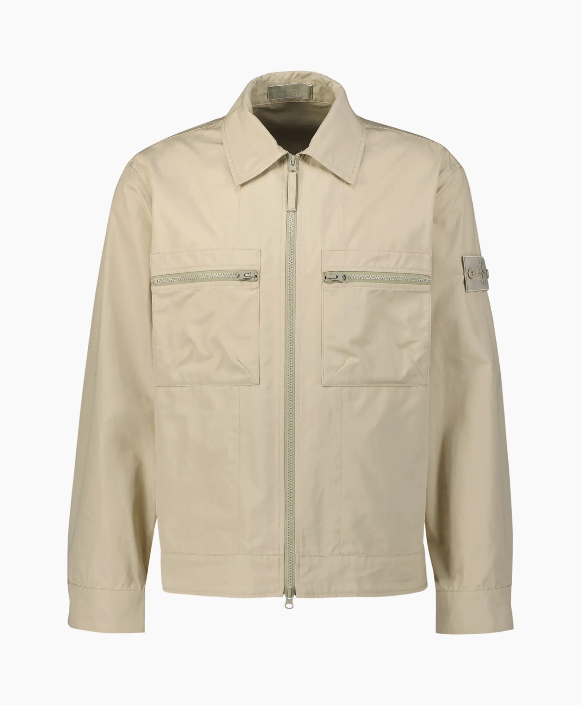 Stone Island Jack 432F1 Ghost Piece Beige*Heren Jassen