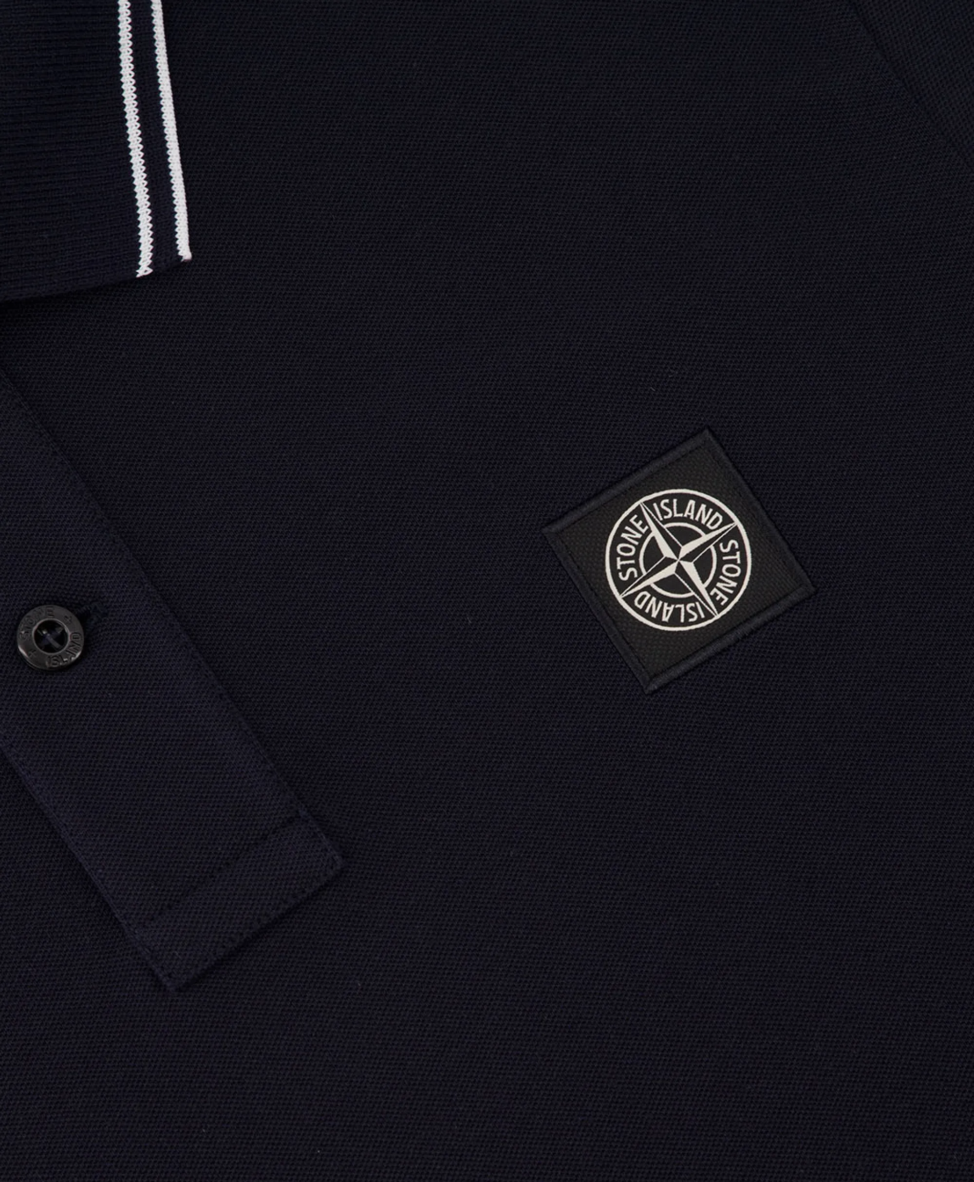 Stone Island Polo 2Sc18 Blauw*Heren Polo's