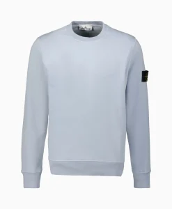 Stone Island Sweater 63051 Licht Blauw*Heren Truien
