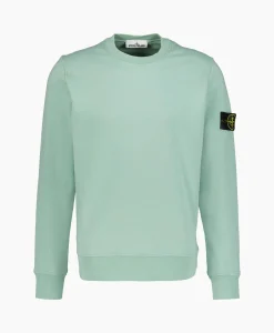 Stone Island Sweater 63051 Licht Groen*Heren Truien