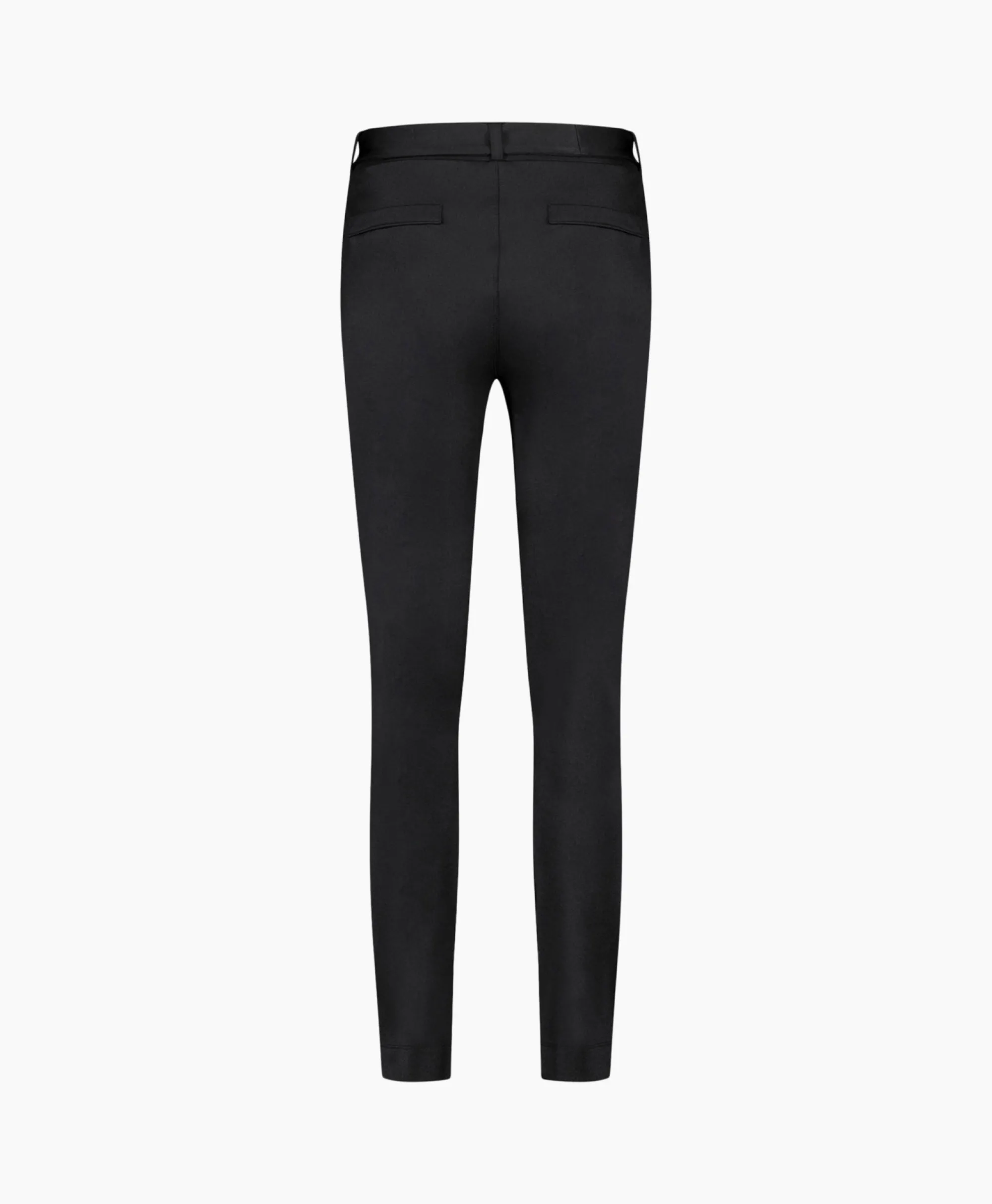Studio Anneloes Broek Katlyn Shiny Bnd Trousers Zwart*Dames Broeken