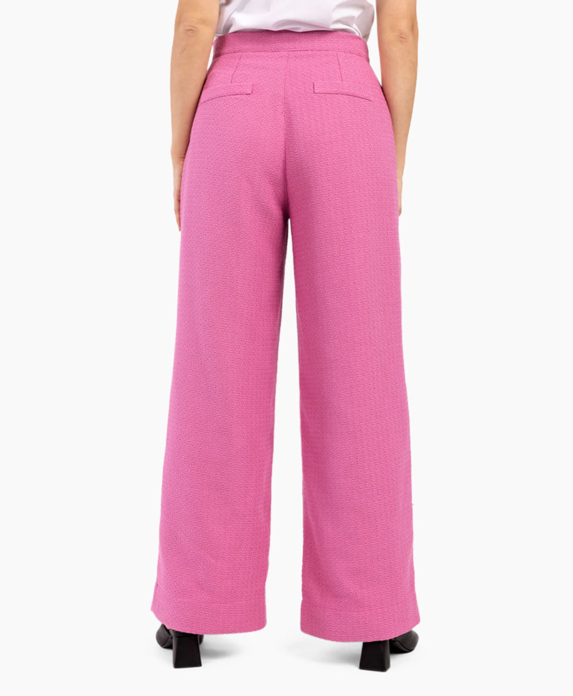 Studio Anneloes Broek Rasa Tweed Trousers Lila*Dames Broeken