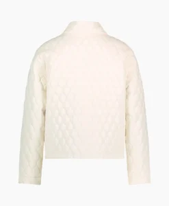 Studio Anneloes Jack James Quilted Leather Jacket Off White*Dames Jassen