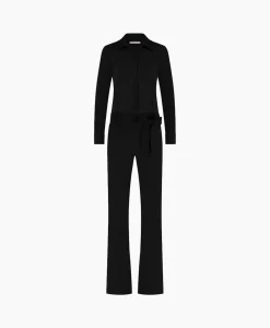 Studio Anneloes Jumpsuit Angel Ls Zwart Dessin*Dames Jumpsuits