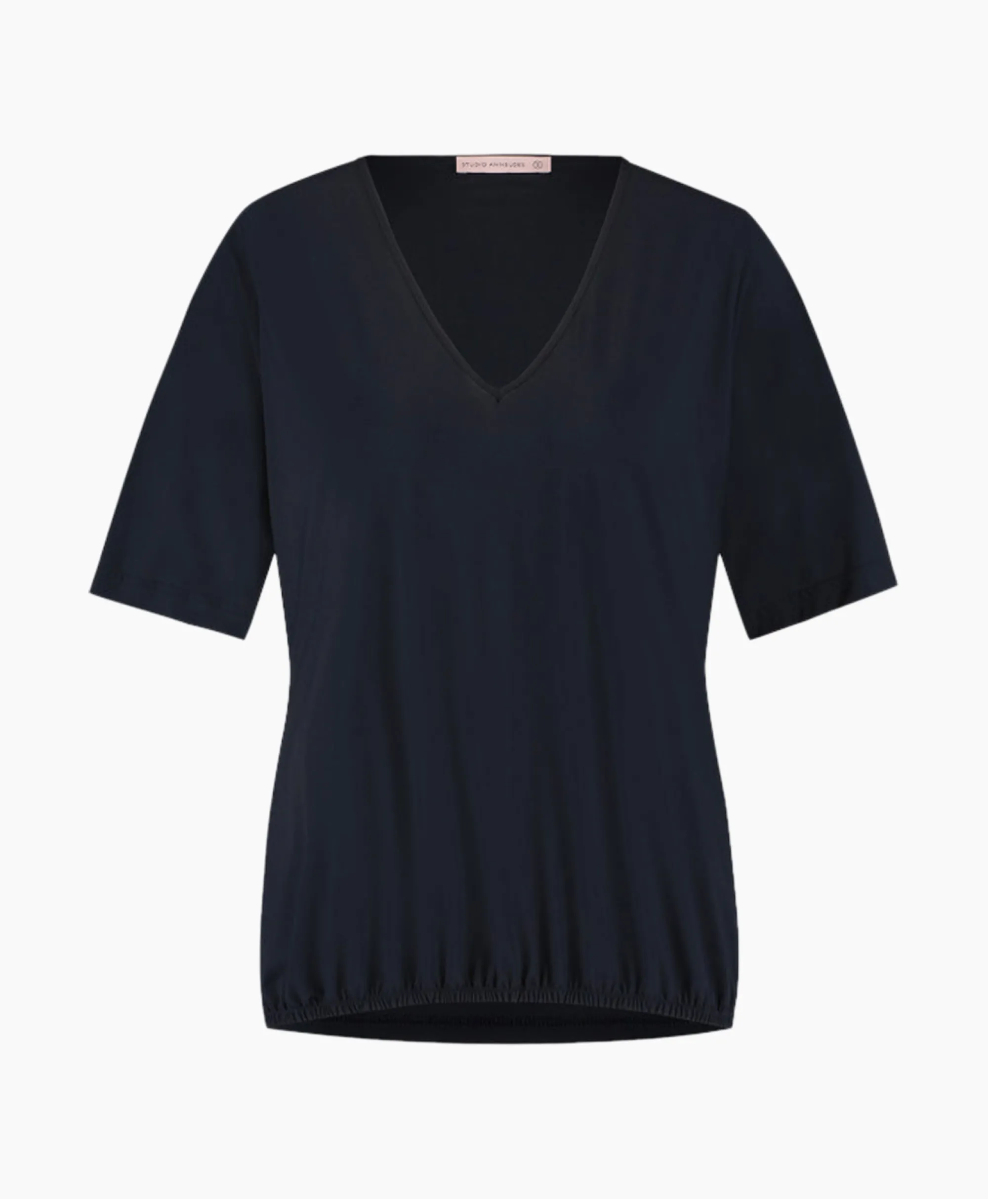 Studio Anneloes Top & T-Shirt Vicky Shirt Donker Blauw*Dames T-Shirts & Tops