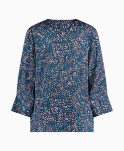 Studio Anneloes Top Arletta Satin Brench Combo L*Dames T-Shirts & Tops