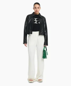 Studioar By Arma Jack Cadena Sheep Soft Waxed Zwart*Dames Jassen