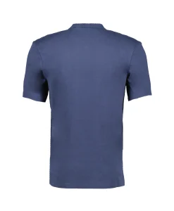 Tenue. T-Shirt Korte Mouw John Blauw*Heren T-Shirts