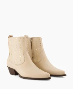 Toral Cowboylaars Tl-Blues/ Rock Off White*Dames Laarzen