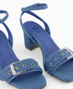 Toral Sandaal Met Hak Tl-Melissa Licht Blauw*Dames Sandalen