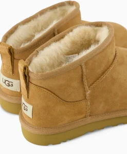 Ugg Enkellaars Classic Ultra Mini Cognac*Heren Laarzen