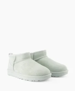 Ugg Enkellaars W Classic Ultra Mini Licht Blauw*Dames Laarzen