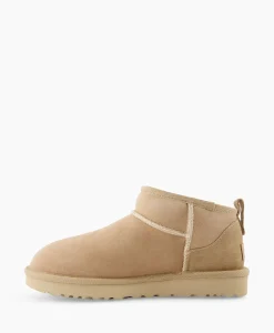Ugg Enkellaars Winterboot Classic Ultra Mini Zand*Dames Laarzen