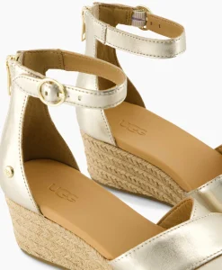 Ugg Sandaal Eugenia Goud*Dames Sandalen
