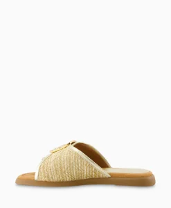 Unisa Sandaal Zonder Hak Crayyu Goud*Dames Sandalen