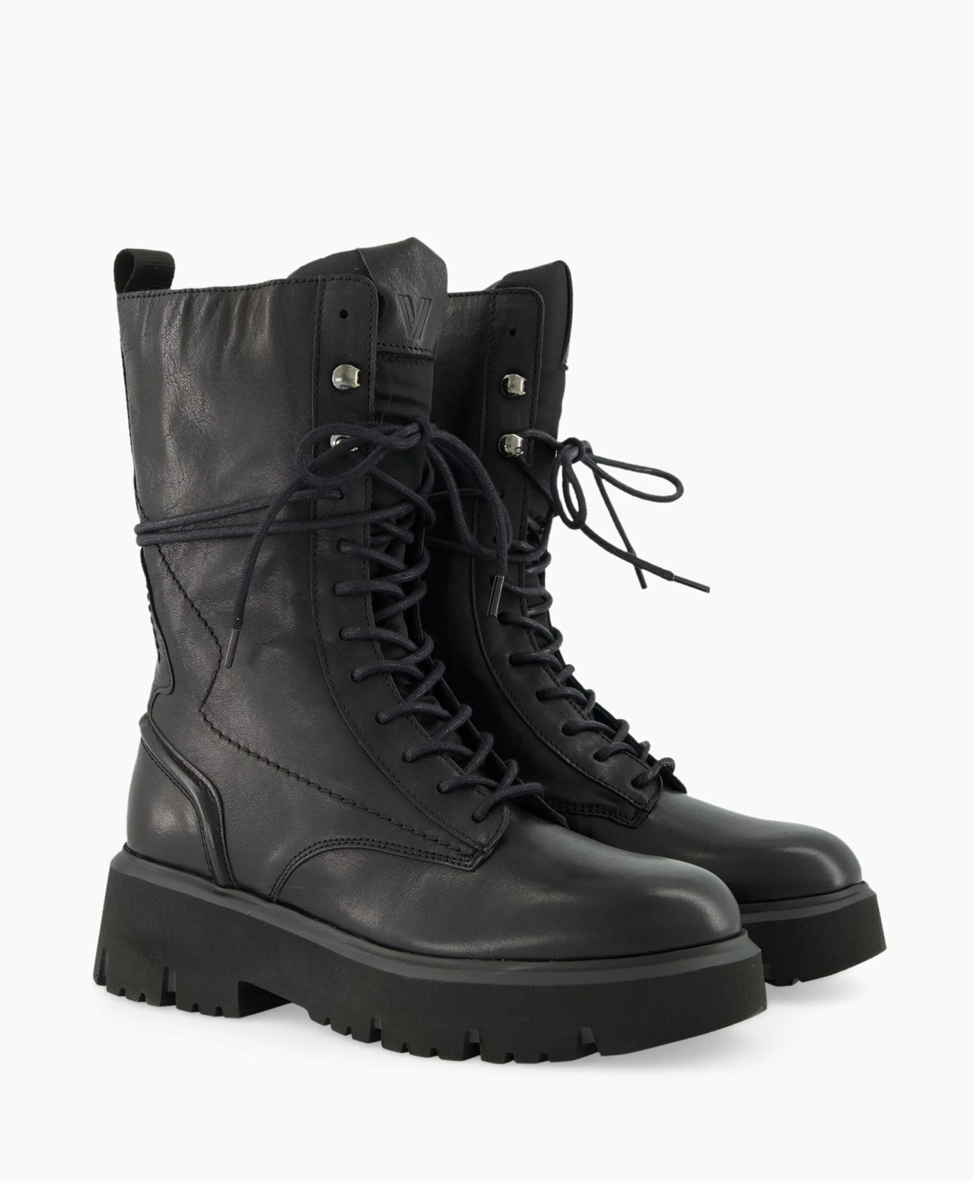 Via Vai Enkellaars Ziva Rave Zwart*Dames Laarzen