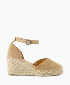 Via Vai Espadrille Flora Braid Beige*Dames Instappers