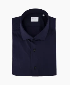 Xacus Active Shirt Donker Blauw*Heren Overhemden