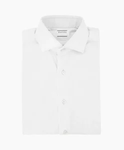 Xacus Tailor Fit Shirt Wit*Heren Overhemden