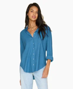 Xirena Blouse Beau Petrol*Dames Blouses
