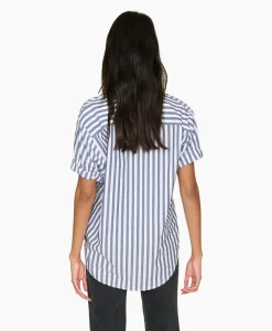 Xirena Blouse Channing Donker Blauw*Dames Blouses