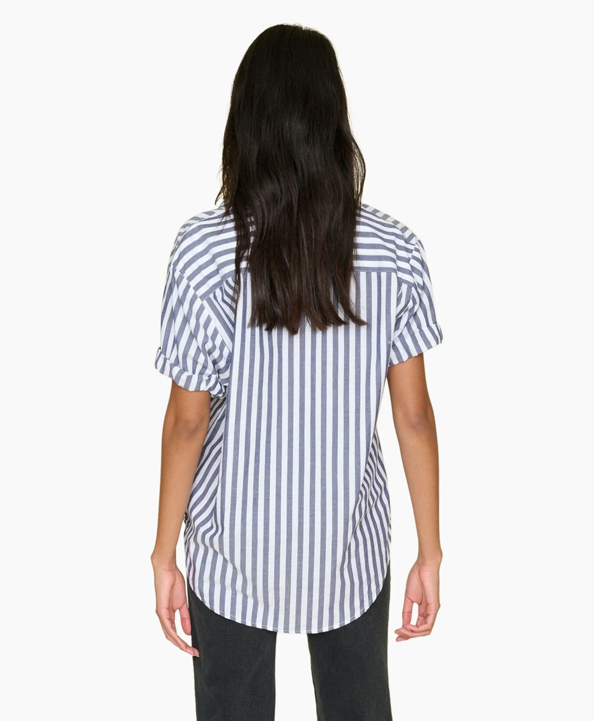 Xirena Blouse Channing Donker Blauw*Dames Blouses