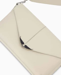 Zadig & Voltaire Zadig & Voltaire Crossbody Tas Borderline Daily Grained Leath Ecru*Dames Tassen