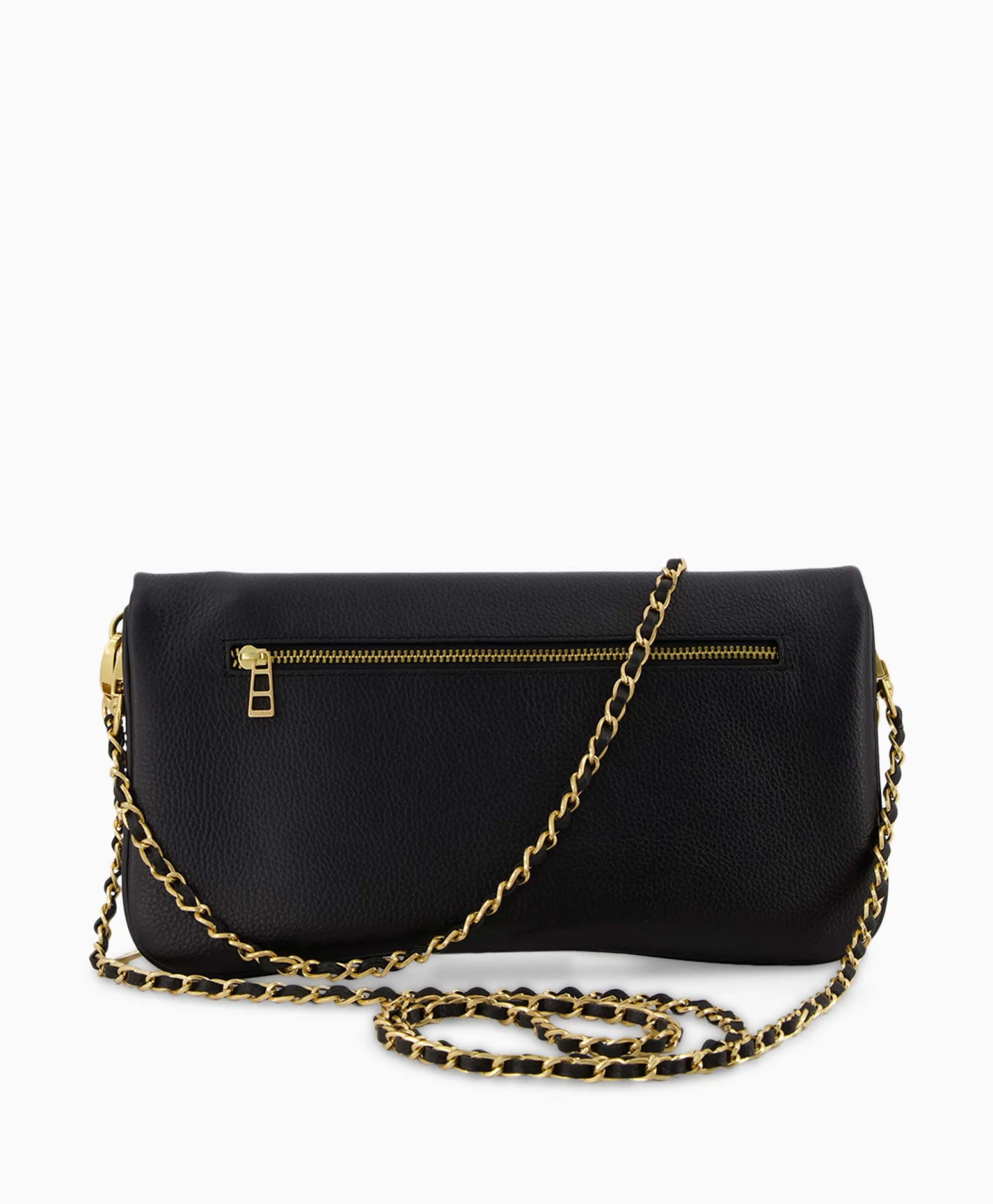 Zadig & Voltaire Zadig & Voltaire Crossbody Tas Rock Grained Leather Zwart*Dames Tassen