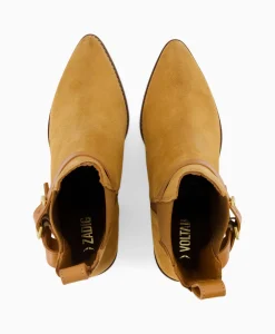 Zadig & Voltaire Zadig & Voltaire Enkellaars Tyler Cecilia Suede Bruin*Dames Laarzen