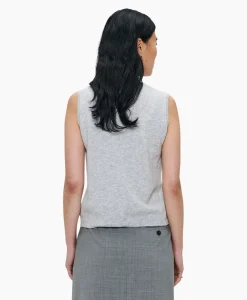 Zenggi Spencer Sleeveless Licht Grijs*Dames Truien